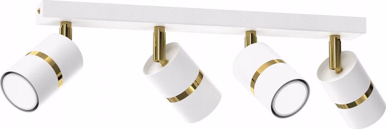 Lampada Da Soffitto A Faretto In Metallo Con Inserto Gu10