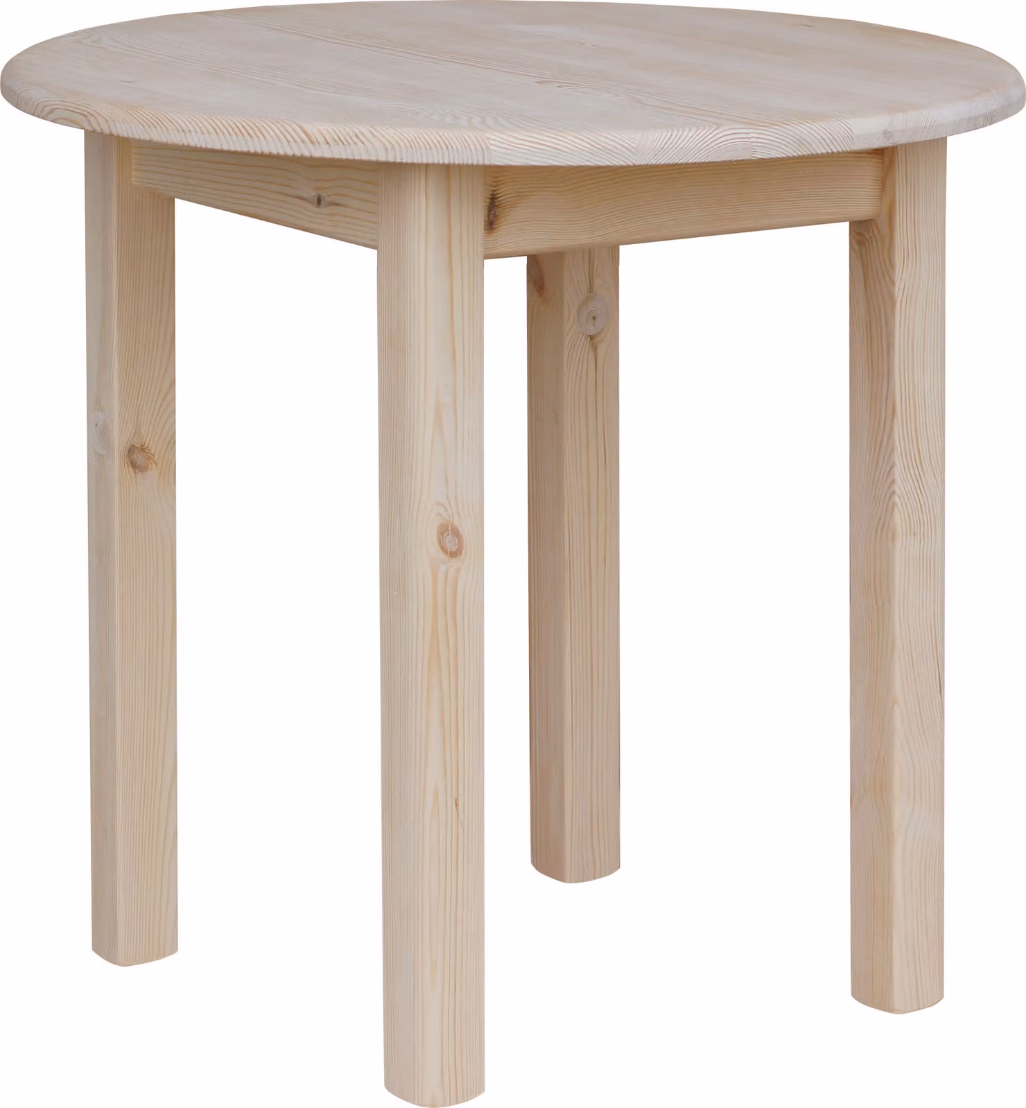 Tavolo da pranzo Tavolo da cucina rotondo non trattato 90 cm