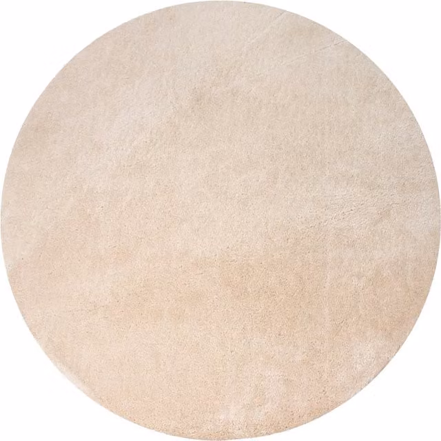 Tappeto rotondo Calia Italia beige diametro: 80 cm