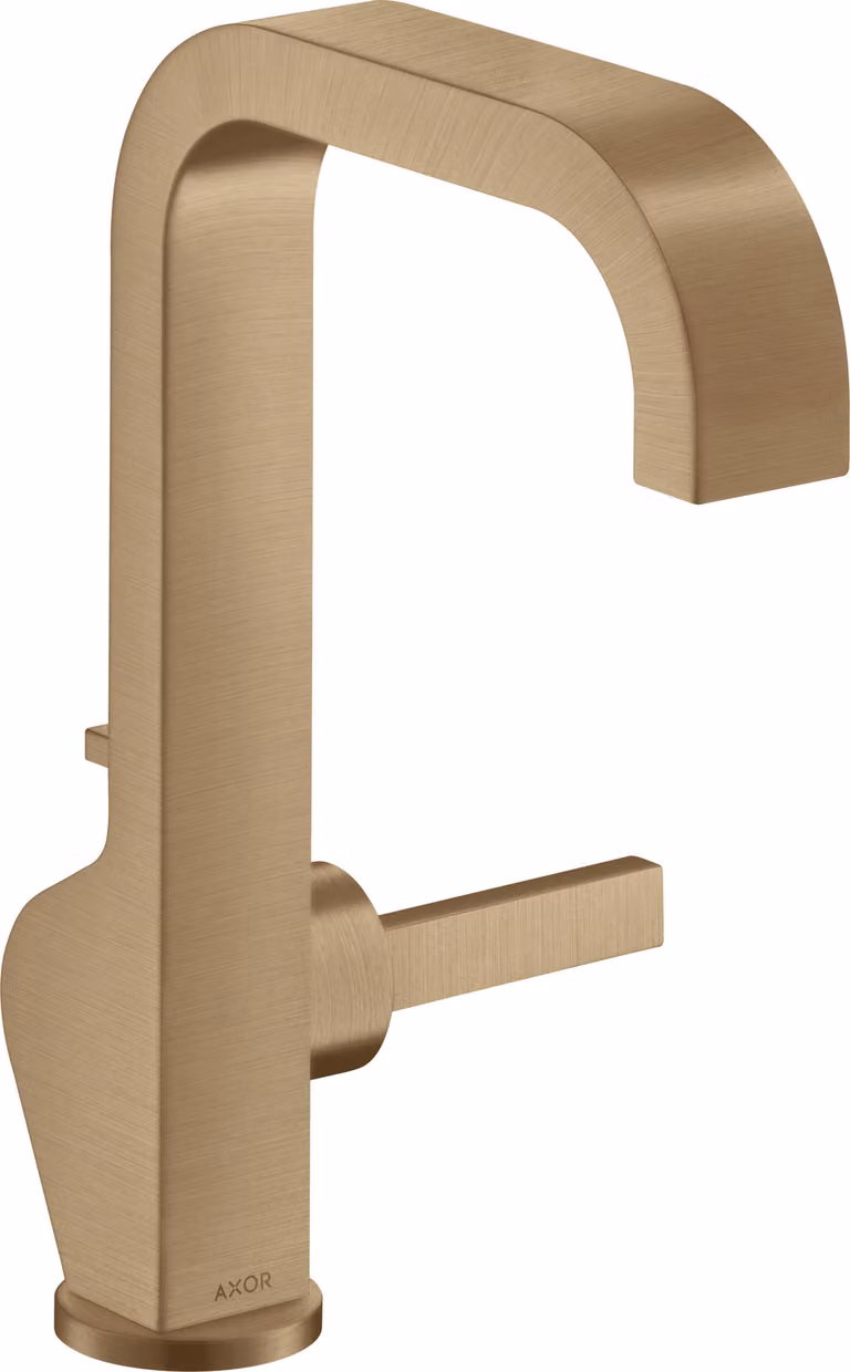 hansgrohe AXOR Citterio mitigeur monocommande de lavabo 190, vidage escamotable, projection 160mm, 39034140, 39034140