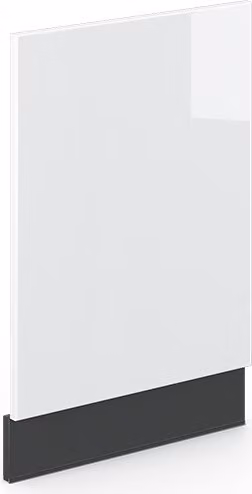 Pannello frontale Vicco Fame-Line Bianco lucido 45 cm senza piano di lavoro, Model 35139