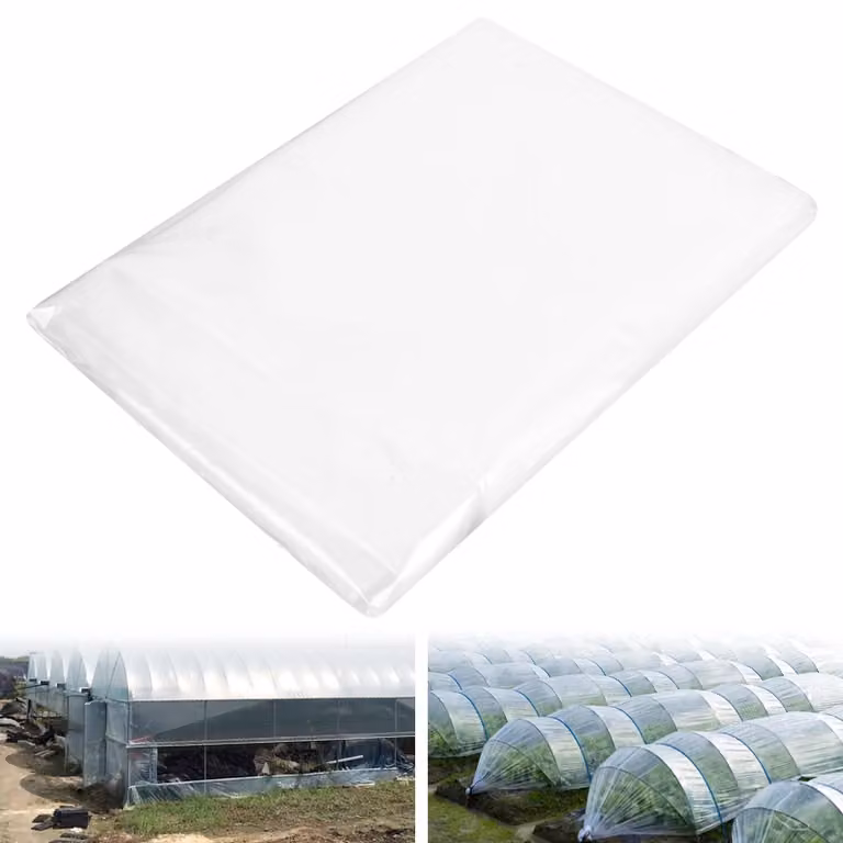Pellicola trasparente per giardino, extra resistente, dimensioni 2 x 3 metri
