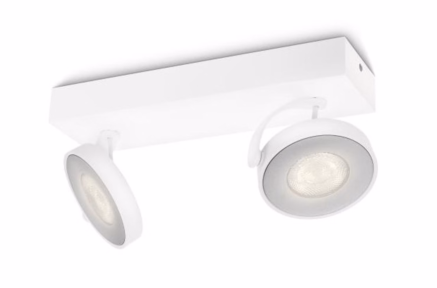 Philips myLiving Clockwork LED Spotbalken, 2 fiamme, grigio, 531723116