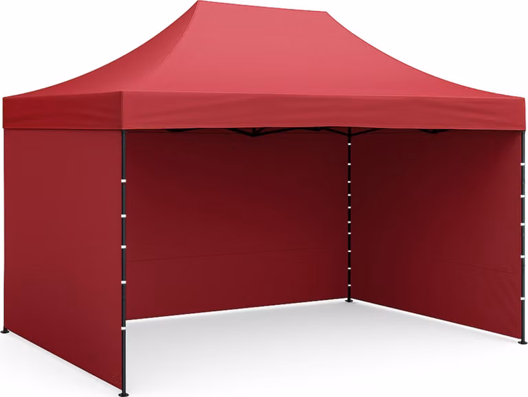 Aga Gazebo Pieghevole PARTY 3x4,5m Bordeaux