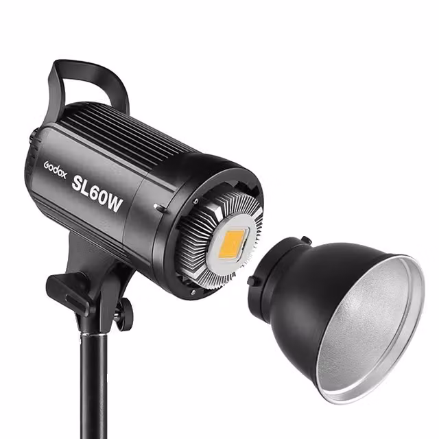 Luce video LED Godox, temperatura colore 5600K, attacco Bowens, solo SL60W