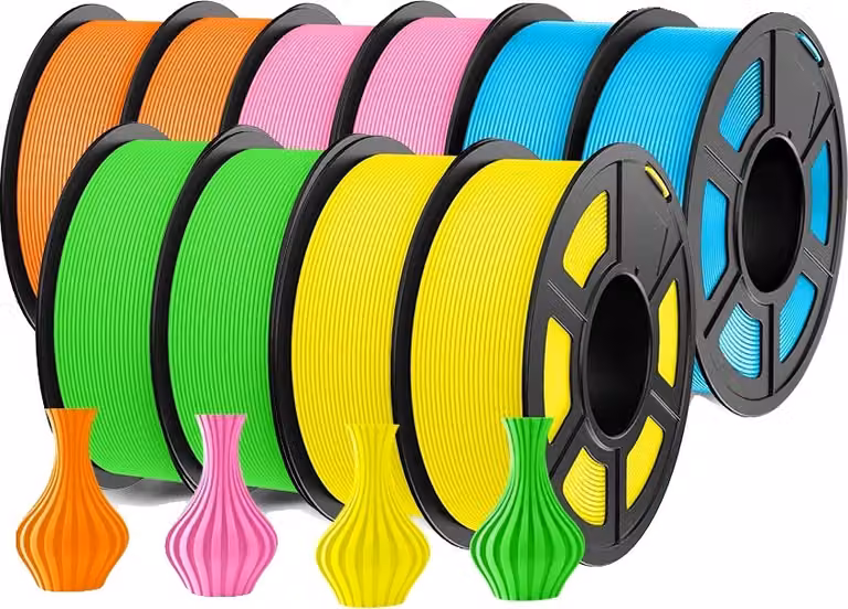 Filamento PETG opaco ad alta velocità, resistente e robusto, materiale ecologico, HSMPETG 10 MIX10