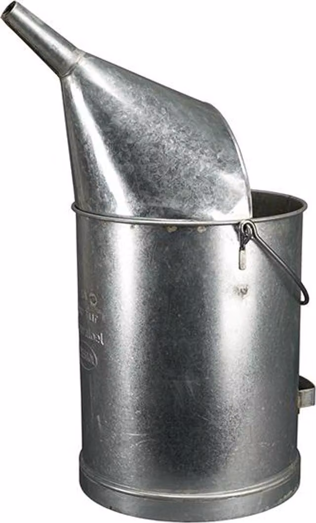 Secchio dosatore in lamiera d'acciaio da 5,0 litri Pressol
