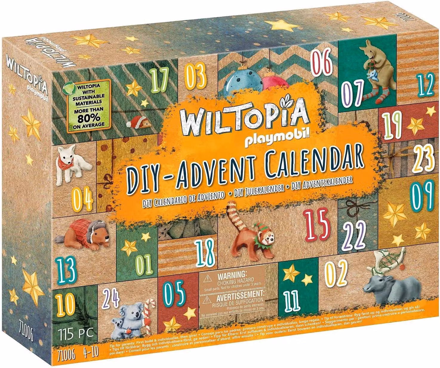 Calendario dell'Avvento fai-da-te: un viaggio nella natura