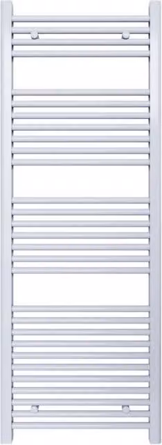 Scaldasalviette termoarredo idraulico Olimpo Docce in acciaio bianco H: 150 cm, L: 55 cm, interasse 50 cm