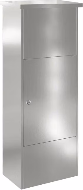 Cassetta per pacchi Nero 44,5 x 29 x 110,5 cm Acciaio zincato CFW6644296