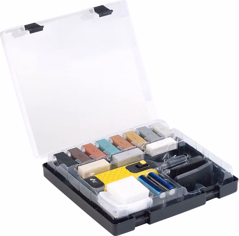 AGT Kit di riparazione piastrelle WRS-11.fks Kit di riparazione per piastrelle e superfici in gres