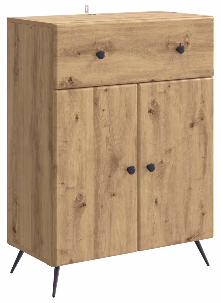 Credenza con cassetto Rovere Artigianale 66 x 34,5 x 90 cm