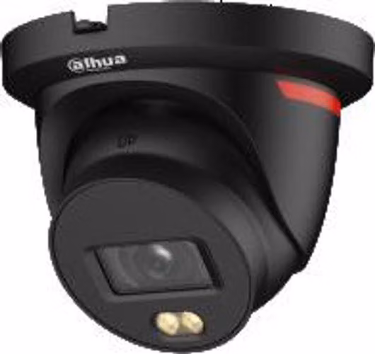 Telecamera IP Dahua IPC-HDW2249TH-S-LED-0280B-PROX-BLK, 2 MP, obiettivo da 2,8 mm, PoE, grado di protezione IP67