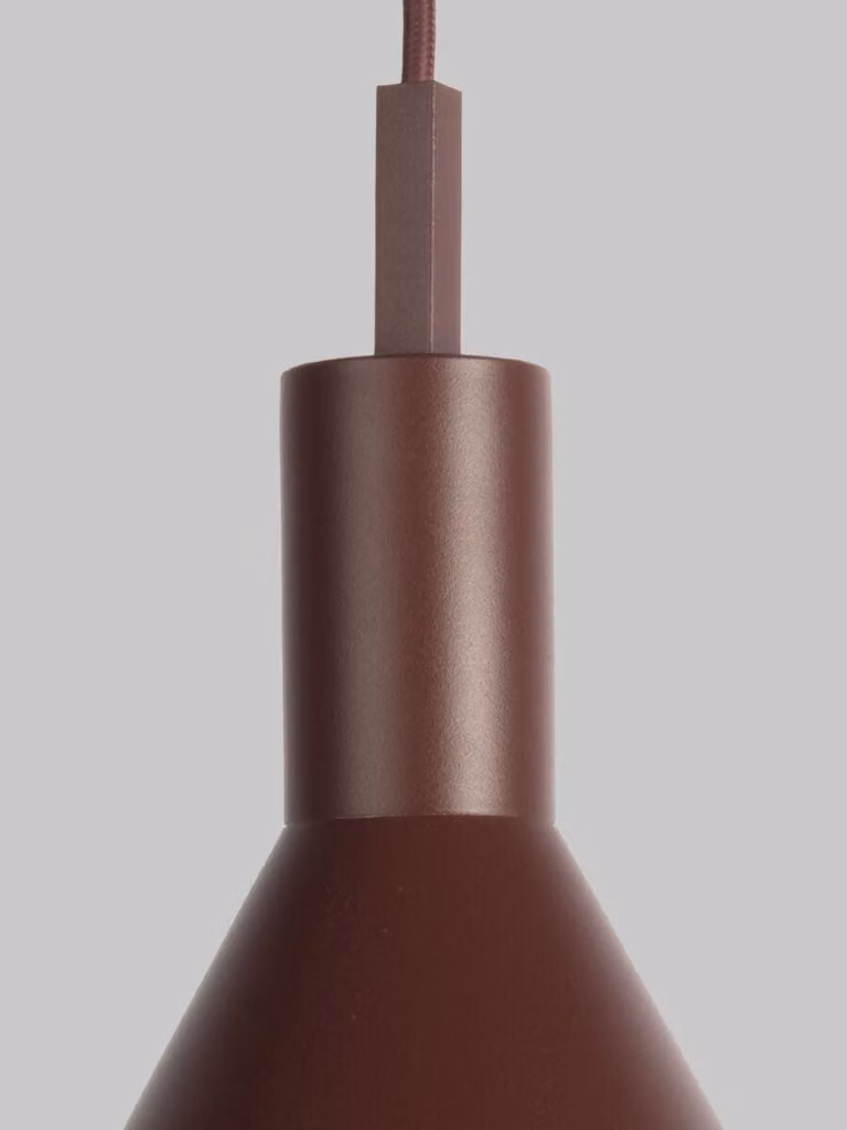 it's about RoMi - Lampada a sospensione Stavanger - Marrone - Ø14,5x250 cm - Lampada da tavolo da pranzo - Lampada da soggiorno - Lampada da camera da letto - Soggiorno