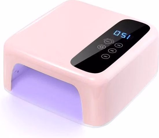 Lampada UV per unghie 72W Senza fili Ricaricabile - Gommapiuma - Portatile - Con 4 Timer