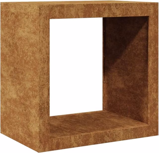 Portalegna 60 x 40 x 60 cm Acciaio Corten Marrone 02_0043729