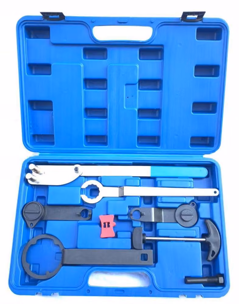 Kit di regolazione della cinghia di distribuzione - Set da 7 pezzi per motori EA211 - 1.0 1.2 1.4 TSI TFSI - Attrezzi per la revisione del motore