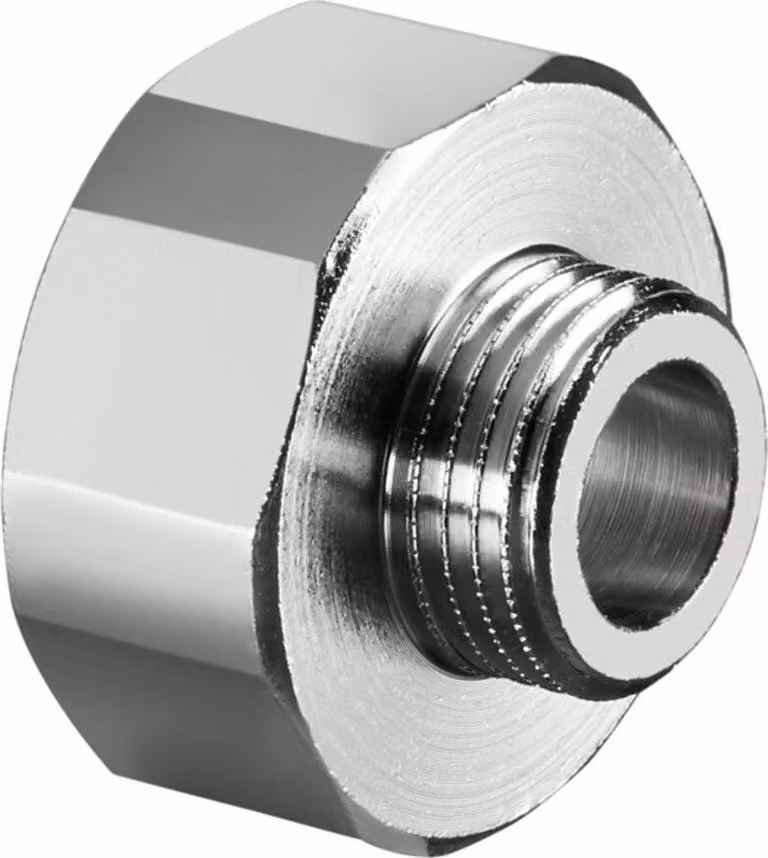 Riduttore Oventrop in ottone 1" femmina x 3/4" maschio