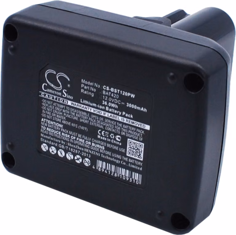 TECHTEK Batteria compatibile con [Bosch] 12-Volt Max Tools, All 12V MAX Pod Battery Style Tools, CLPK30-120, CLPK31-120, CLPK40-120, CLPK41-120, CLPK