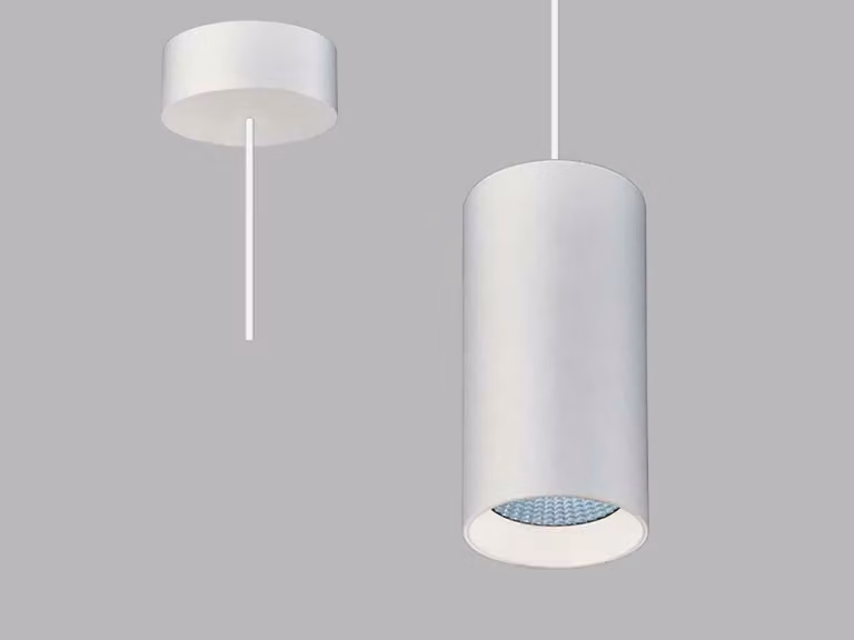 Apparecchio LED a sospensione LUKY CRI90, variante: BIANCO, 3000 K