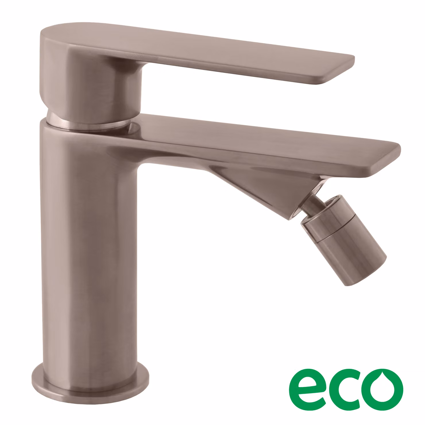 NIL - Rubinetto per bidet senza scarico, Metal Grey - spazzolato NL144.0MGK, RAV Slezák