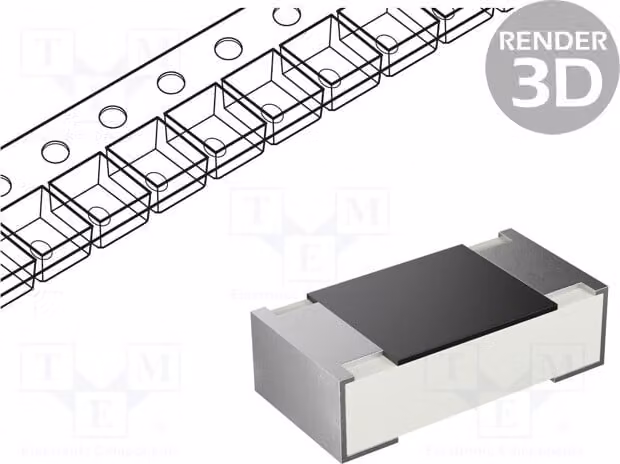 Resistenza: film sottile, 0,1%, 0603 SMD, 100mW, 32,4 kΩ, -55 ÷ 155 °C, ERA3AEB3242V, di precisione