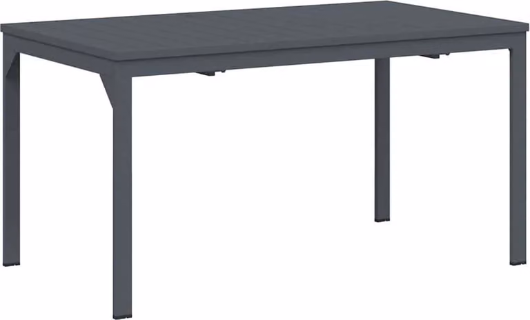 Tavolo da patio Antracite 180 x 80 x 74 cm