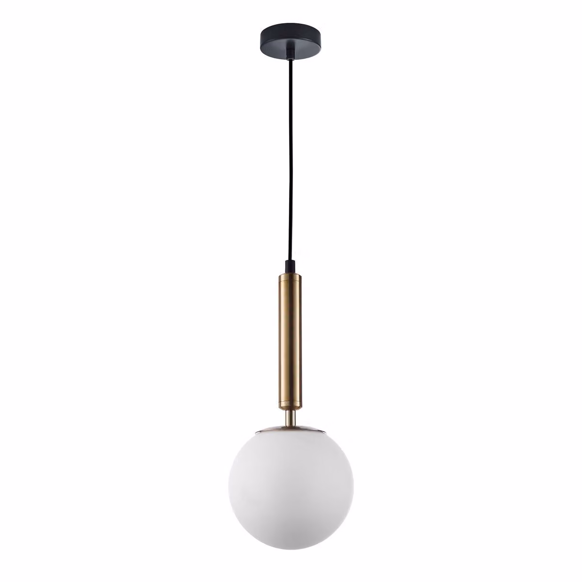 Italux Ravena, lampada a sospensione moderna in ottone PND-2324-1 GD+OPA