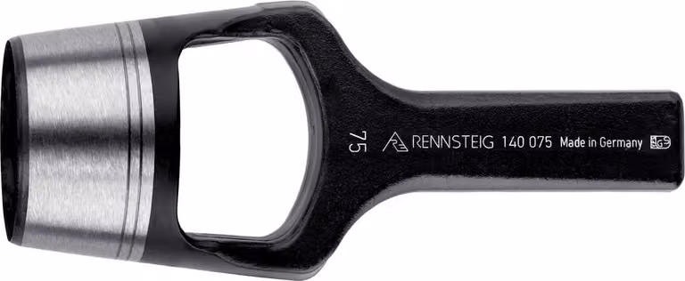 Rennsteig Henkellocheisen Ø 75 mm Locheisen Lochstanzer Stanzer 1400750