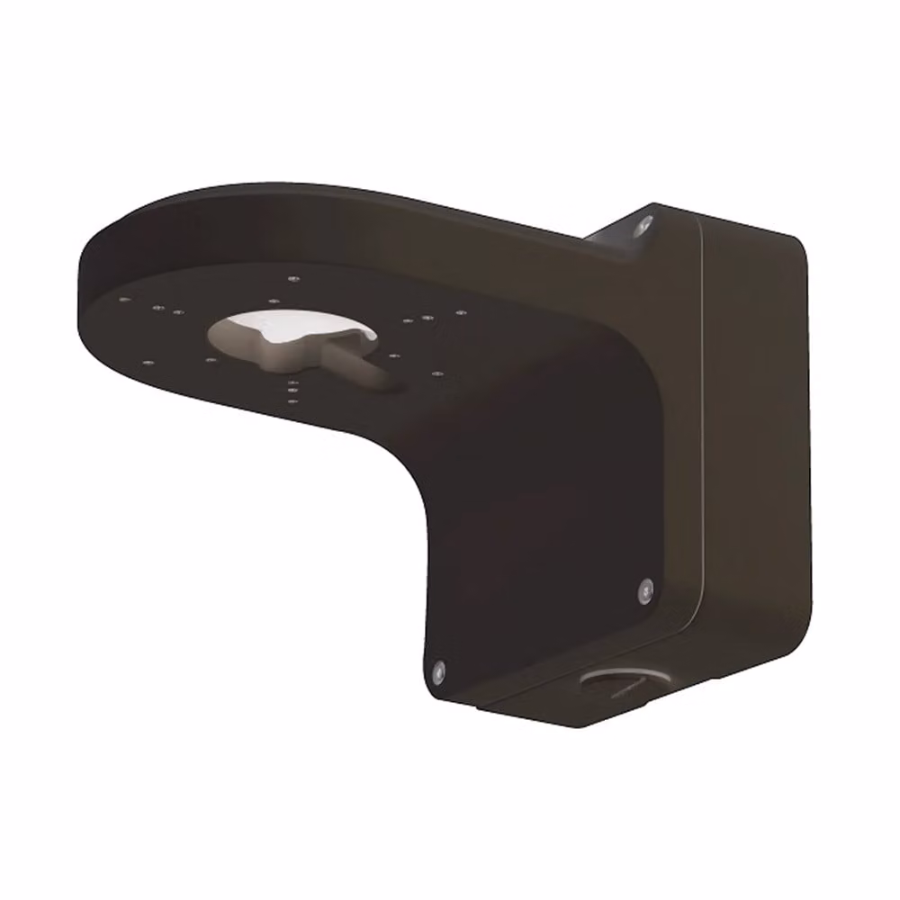 PFB206W Supporto da parete per esterni, nero