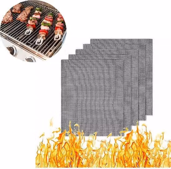 Tappetino antiaderente per barbecue 40x33 cm