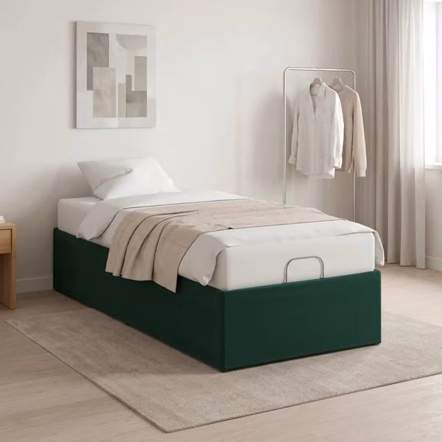 Telaio Letto Elettrico Regolabile Verde Foresta 42037302