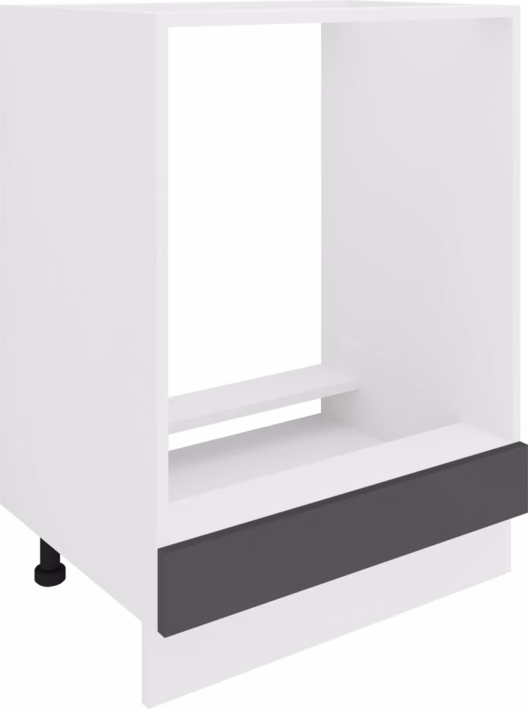 Armadio per fornaci | Dimensioni ca. H. 82 x W. 60 x. T. 46 cm | Armadio per mobili | Piedi regolabili | Armadio da forno Esilo