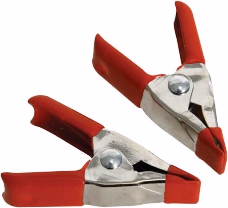 Set di morsetti a molla in metallo - 2" - 4 pezzi