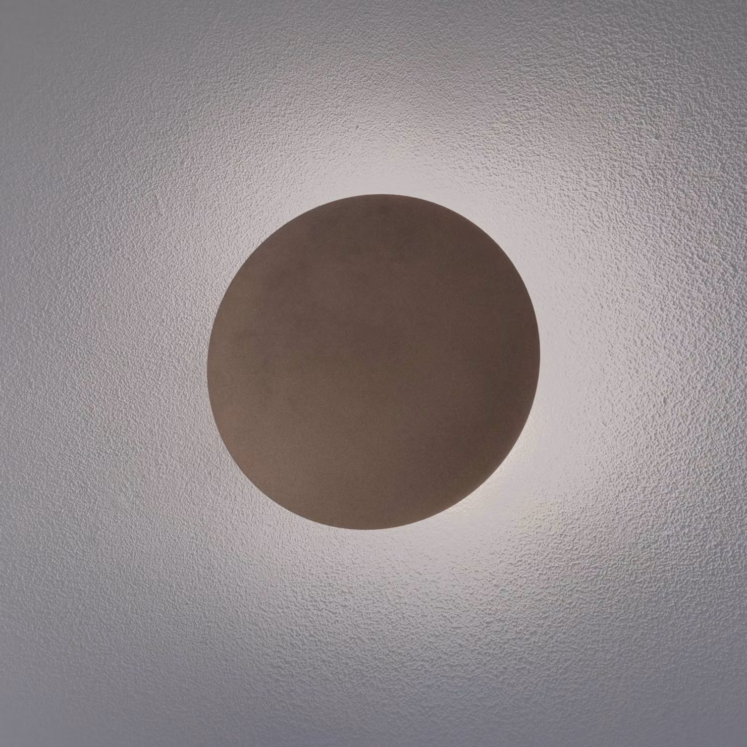 Applique da parete Luna TK Lighting, dimmerabile, Marrone / Ruggine, Soggiorno / Sala da pranzo, Metallo, Applique