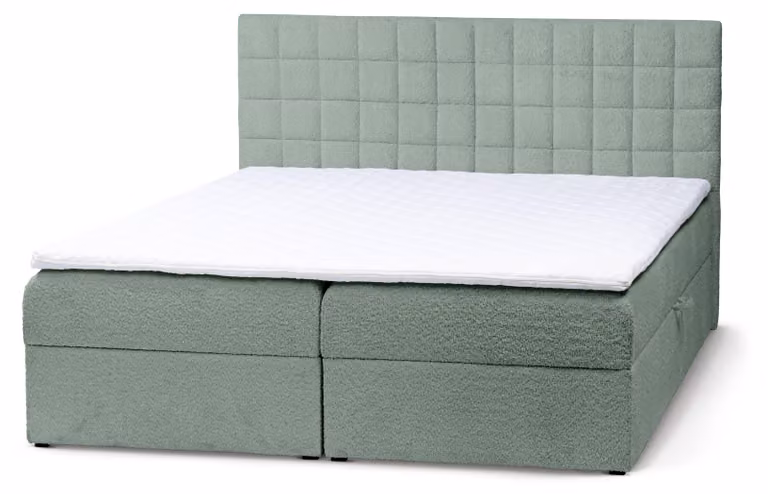 Letto con rete a molle Laky, modello "Costa rocciosa", dimensioni 180 x 200 cm