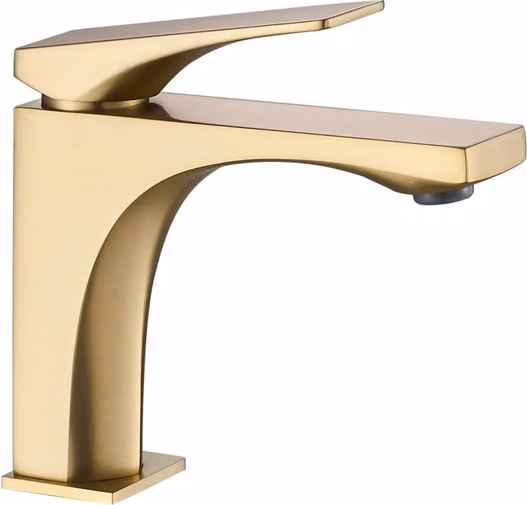 Miscelatore Lavabo REA JOE low Brushed Gold