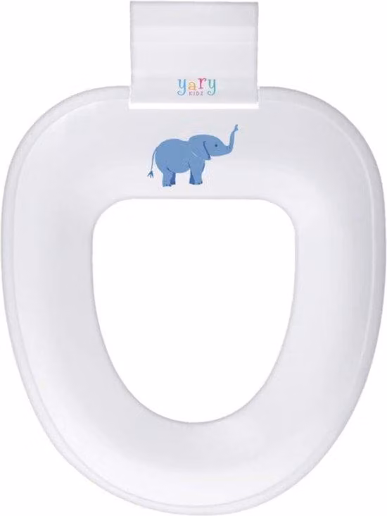 Sedile WC per bambini con rialzo, bianco
