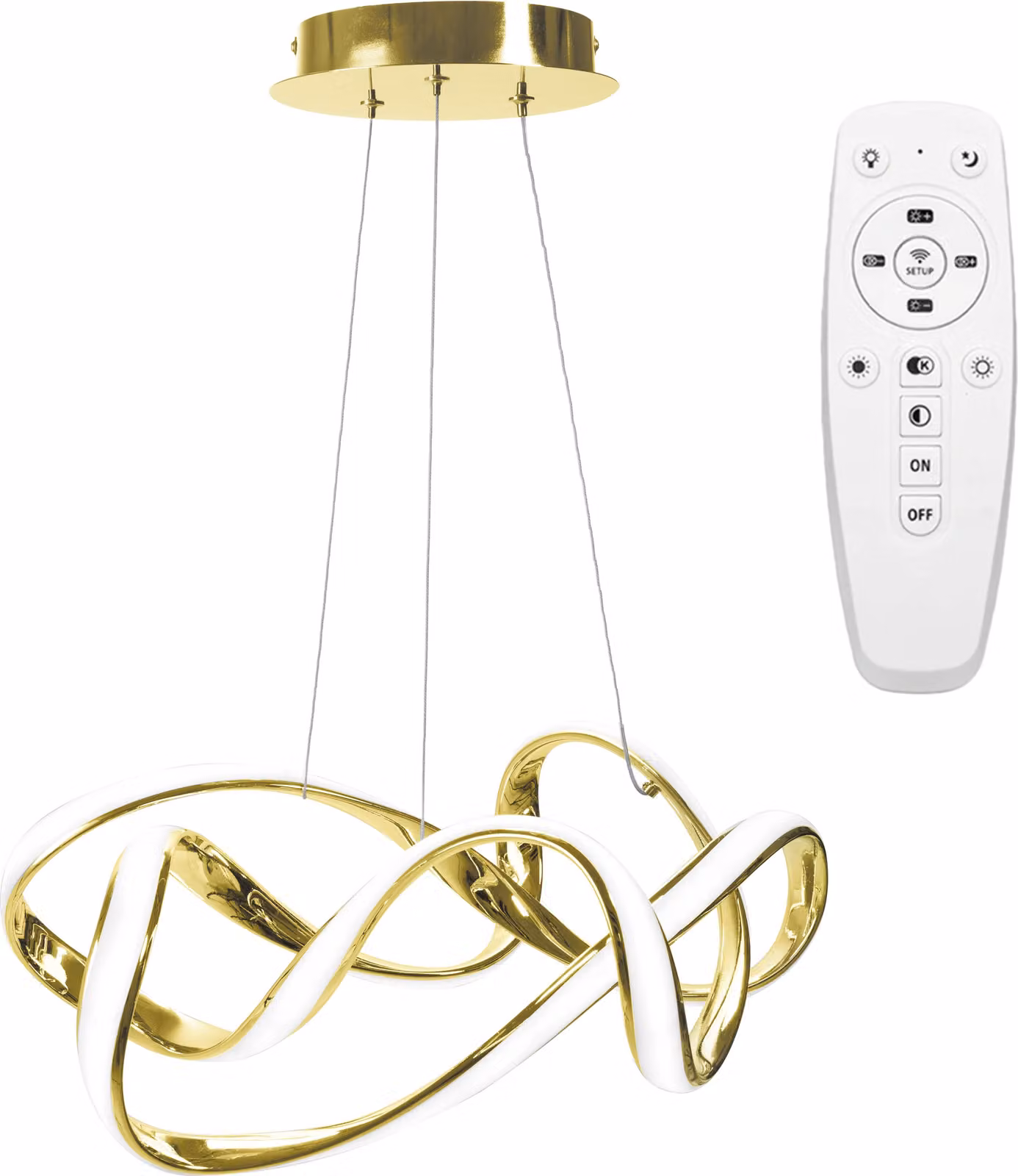 Lampada tooLight Led App821-Cp Eve Gold