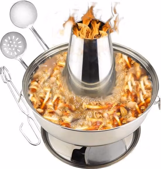 Fonduta Elettrica Multiuso per Molti Utenti