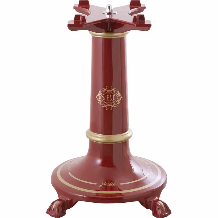 Piedistallo per L16, Rosso Berkel - Decori Oro