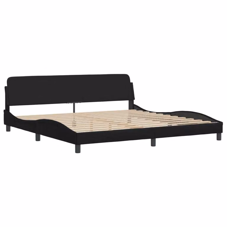 Giroletto Dover Nero 200x200 cm in Pelle finta