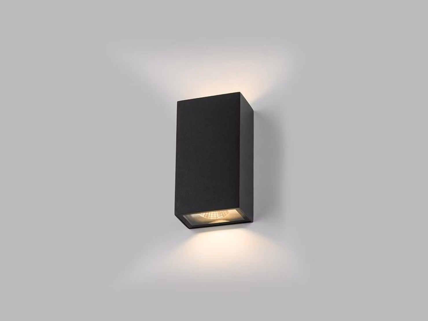 Faretto decorativo da parete a LED per esterni BLOCK