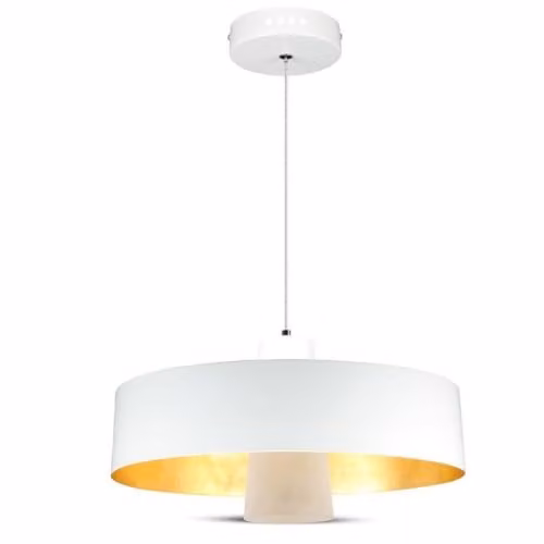 Lampadario LED a Scodella in Metallo 7W Colore Bianco 4000K