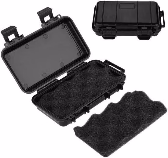 Valigia da viaggio resistente all'acqua e agli urti - Materiale ABS - Formato compatto - Adatta per custodie fotografiche - Ideale per attività all'aperto