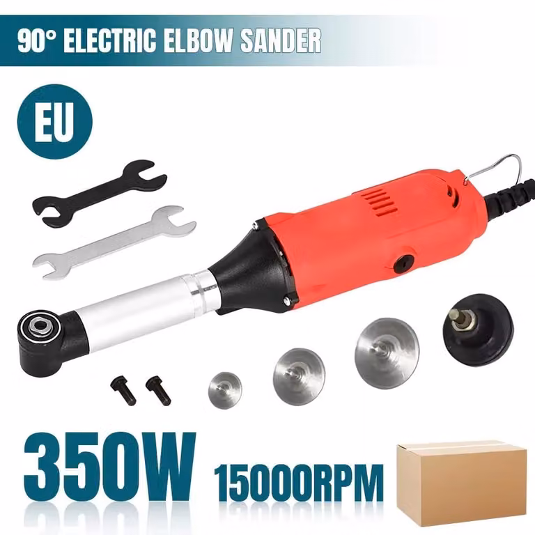 Levigatrice elettrica a banco - 380 W - 6 velocità - Adatta per piastrelle e Vetroceramica - Per levigare, lucidare e pulire - Confezione in cartone