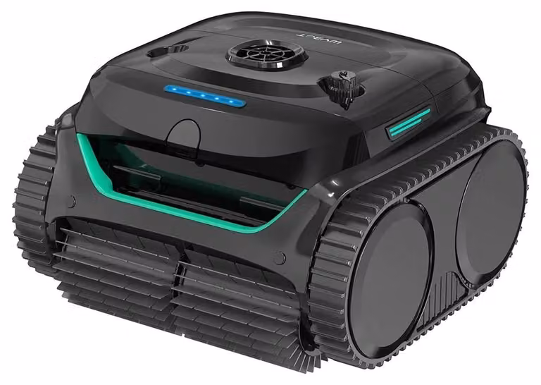 Robot per piscina - Modello C2 - Senza fili - Pulizia del fondo, delle pareti e delle linee di galleggiamento - Autonomia fino a 120 minuti - Controllo tramite app Bluetooth - Grado di protezione IPX8 - Batteria da 4600 mAh