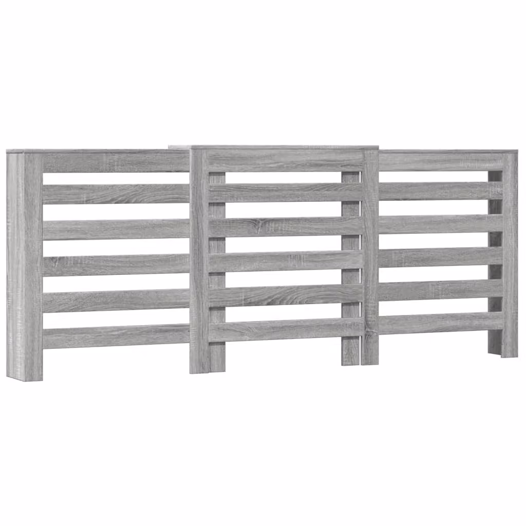 Copertura Termosifone Grigio Sonoma 205x21,5x83,5cm Multistrato