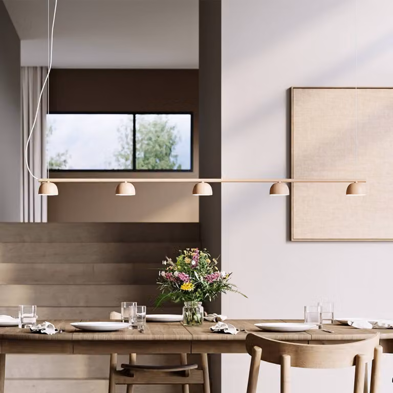 Northern Lampada a sospensione Blush, dimmerabile, Soggiorno / Sala da pranzo, Metallo, Design, Lampada a sospensione