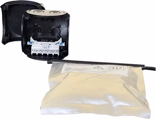Hensel WP 0202 B Scatola di derivazione impermeabile 93x93x62 mm nero